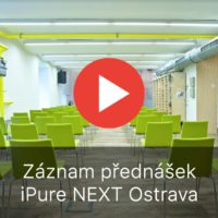 Záznamy přednášek iPure NEXT Ostrava 2018